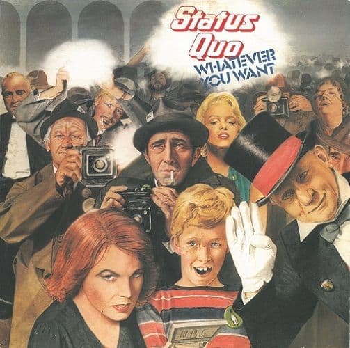 Status Quo Whatever You Want Record Album French Earth Records