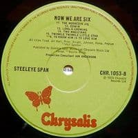 STEELEYE SPAN Now We Are Six Vinyl Record LP Chrysalis