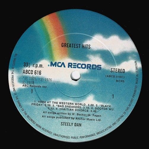 STEELY DAN Greatest Hits Vinyl Record LP MCA