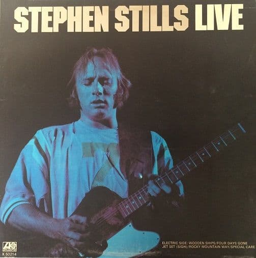 STEPHEN STILLS Stephen Stills Live Vinyl Record LP Atlantic 1975