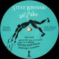 STEVE WINWOOD Arc Of A Diver Vinyl Record LP Island 1980