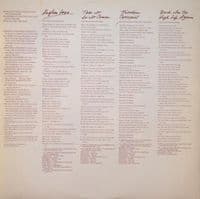 STEVE WINWOOD Back In The High Life Vinyl Record LP Island 1986
