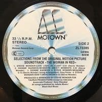 STEVIE WONDER The Woman In Red Vinyl Record LP Motown 1984