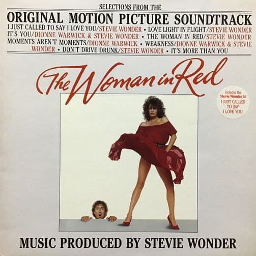 STEVIE WONDER The Woman In Red Vinyl Record LP Motown 1984
