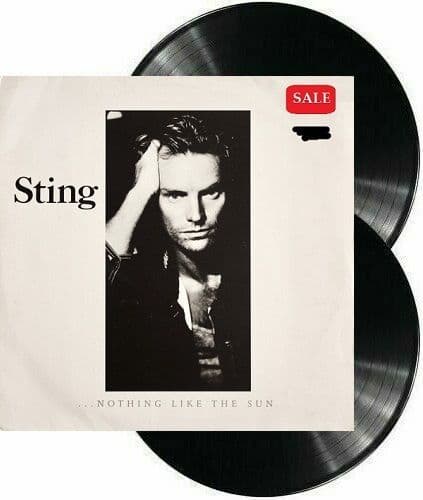 STING Nothing Like The Sun Vinyl Record LP A&M 1987