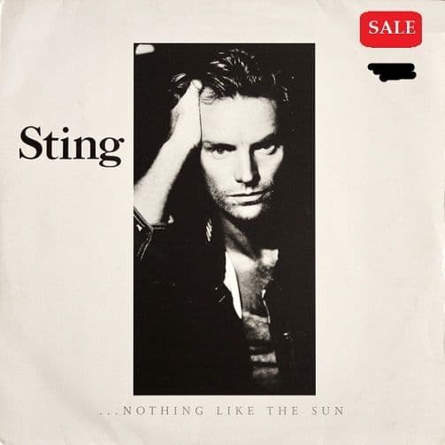 新品/未開封/11/LP/レコード/Vinyl/ Sting スティング A&M STING Nothing Like The Sun Vinyl Record LP A&M 1987