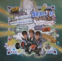 STRAY CATS Rant N' Rave With The Stray Cats Vinyl Record LP Arista 1983