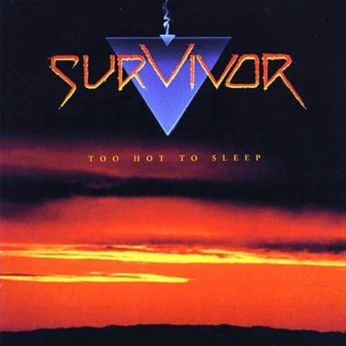 SURVIVOR Too Hot To Sleep Vinyl Record LP Scotti Brothers 1988