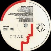 T'PAU Bridge Of Spies Vinyl Record LP Siren 1987