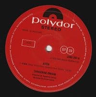 TANGERINE DREAM Atem Vinyl Record LP Polydor 1973