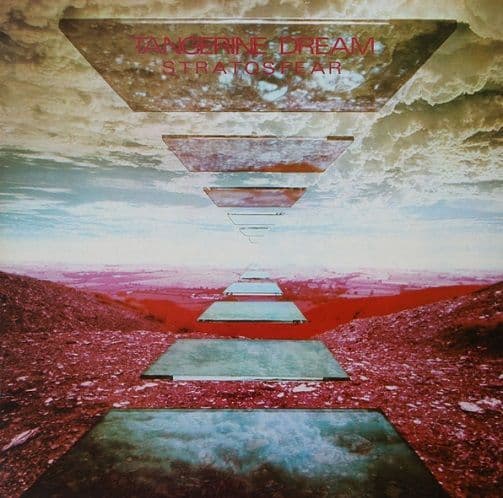 TANGERINE DREAM Stratosfear Vinyl Record LP Virgin 1976