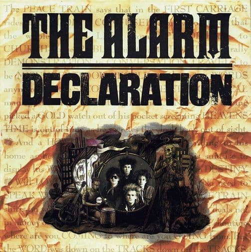 THE ALARM Declaration Vinyl Record LP I.R.S. 1984