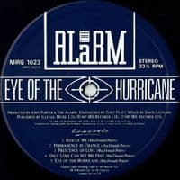 THE ALARM Eye Of The Hurricane Vinyl Record LP I.R.S. 1987
