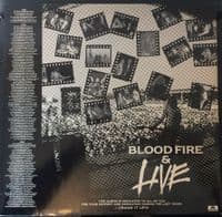 THE ALMIGHTY Blood, Fire & Live Vinyl Record LP Polydor 1990