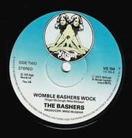 THE BASHERS The Womble Bashers Vinyl Record 7 Inch Virgin 1976 Rare Twin Virgins Label 45rpm Single