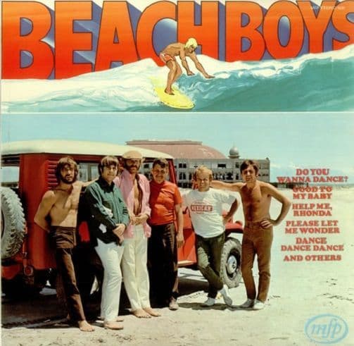 THE BEACH BOYS Do You Wanna Dance? Vinyl Record LP MFP 1971