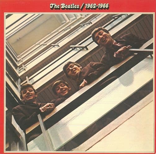 THE BEATLES 1962-1966 Vinyl Record 2 LP Apple 1973 The Red Album PCSP 717 1st Press Gatefold Sleeve