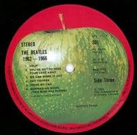 THE BEATLES 1962-1966 Vinyl Record 2 LP Apple 1980 PCSP 717 The Red Album Gatefold Picture Sleeve