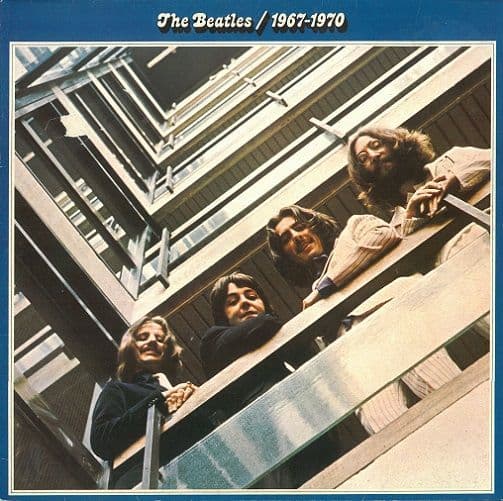 THE BEATLES 1967-1970 Vinyl Record LP Dutch Apple 1980 Reissue Pressing Pic Sleeve 1A 184-05 309/10