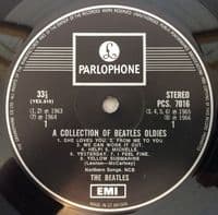 THE BEATLES A Collection Of Beatles Oldies Vinyl LP Parlophone 1969 UK Stereo 1-EMI Box Album 1G/1G