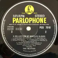 THE BEATLES A Collection Of Beatles Oldies Vinyl Record LP Parlophone 1966 PCS 7016 Stereo 1G 1G 1st