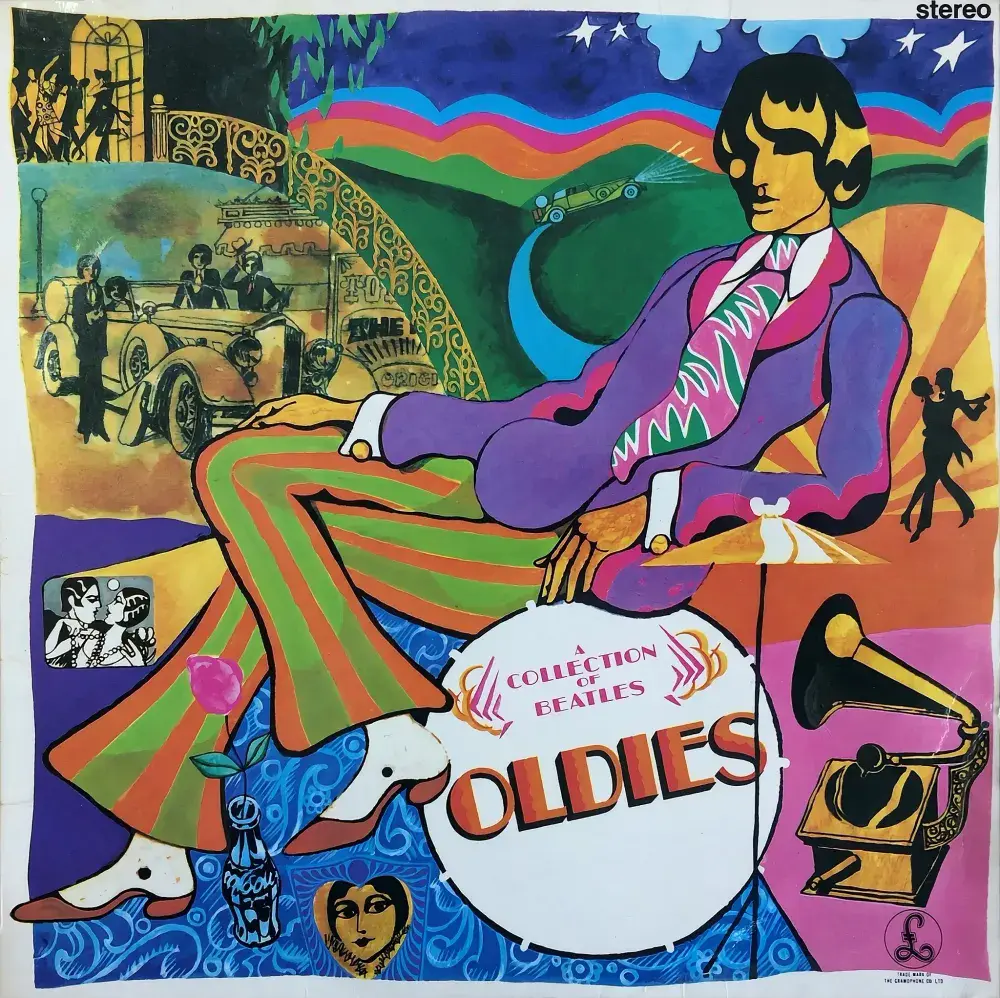 THE BEATLES A Collection Of Beatles Oldies Vinyl Record LP Parlophone 1966 PCS 7016 Stereo 1G 1G 1st