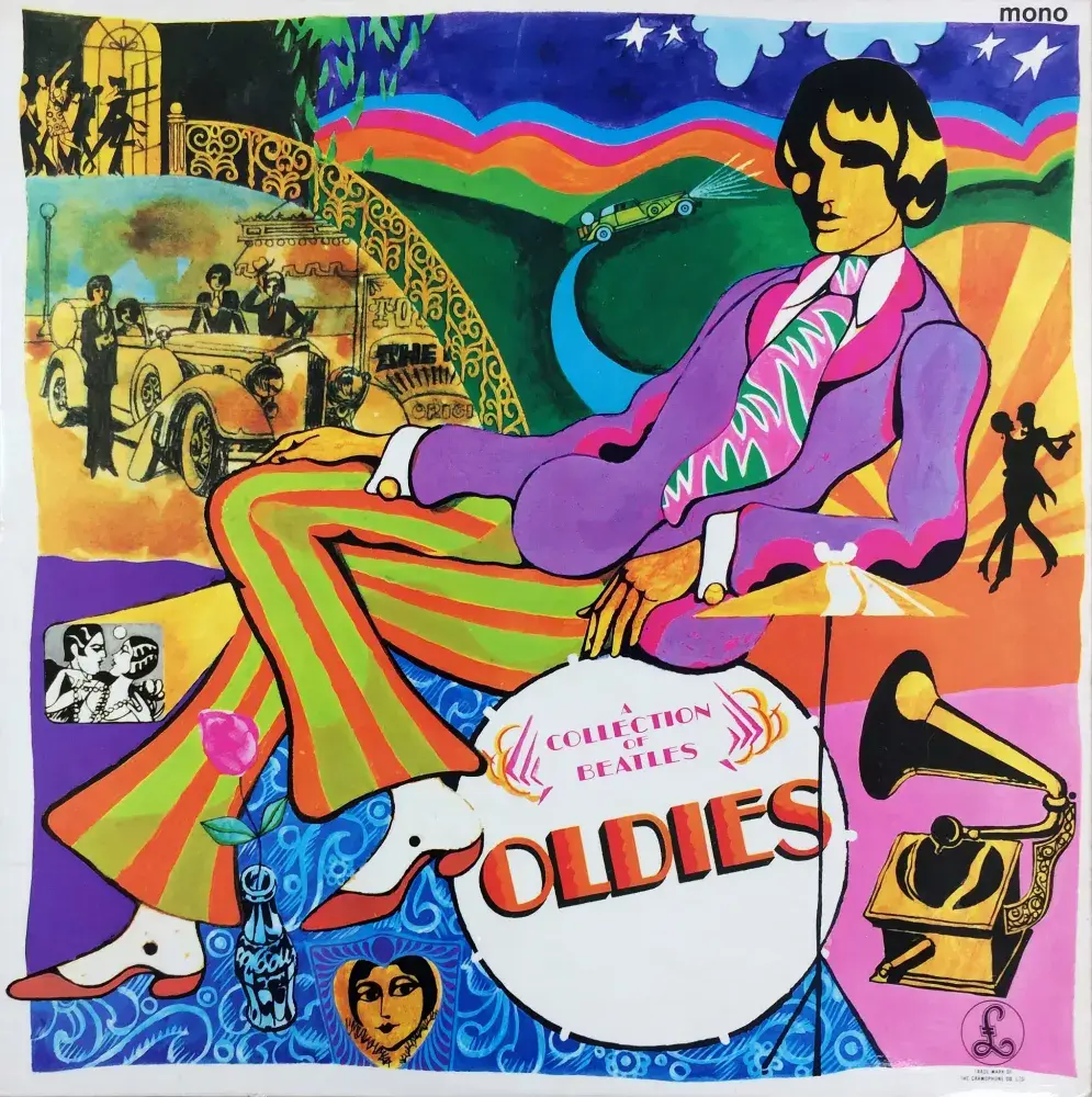 THE BEATLES A Collection Of Beatles Oldies Vinyl Record LP Parlophone 1966 PMC 7016 Mono 1G 1G 1st