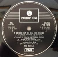 THE BEATLES A Collection Of Beatles Oldies Vinyl Record LP Parlophone 1969..