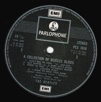 THE BEATLES A Collection Of Beatles Oldies Vinyl Record LP Parlophone 1973 French Export Pathé EMI