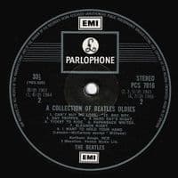 THE BEATLES A Collection Of Beatles Oldies Vinyl Record LP Parlophone 1981 Album PCS 7016 EMI -3/-4
