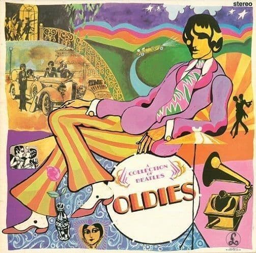 THE BEATLES A Collection Of Beatles Oldies Vinyl Record LP Parlophone 1981 Album PCS 7016 EMI -3/-4
