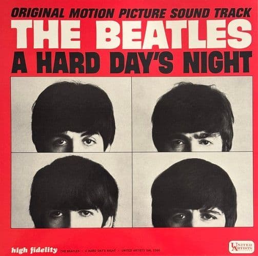 THE BEATLES A Hard Day's Night (Original Motion Picture Sound Track) Vinyl LP United Artists 2024