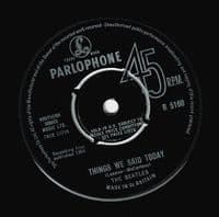 THE BEATLES A Hard Day's Night Vinyl Record 7 Inch Parlophone 1964 Single UK 1st Pressing 1N R 5160