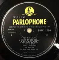 THE BEATLES A Hard Day’s Night Vinyl Record LP Parlophone 1964 3N/3N Matrix 1 GAM/2 GGO