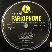 THE BEATLES A Hard Day’s Night Vinyl Record LP Parlophone 1964 3N/3N Matrix 3 GM/1 P