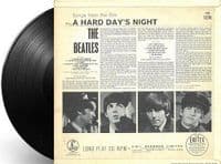 THE BEATLES A Hard Day's Night Vinyl Record LP Parlophone 1964 Original Mono 1st Pressing 3 HO/3 HH