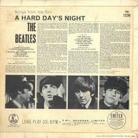 THE BEATLES A Hard Day's Night Vinyl Record LP Parlophone 1964 UK Mono 1st KT Flipback Garrod Sleeve