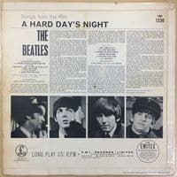 THE BEATLES A Hard Day's Night Vinyl Record LP Parlophone 1964 UK Mono 1st Press 3N/3N Garrod Sleeve
