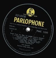 THE BEATLES A Hard Day's Night Vinyl Record LP Parlophone 1964 UK Mono 1st Press KT 3N Ernest J Day