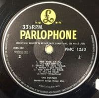 THE BEATLES A Hard Day's Night Vinyl Record LP Parlophone 1964 UK Mono 1st Pressing KT 4RGP/6GTL Pop