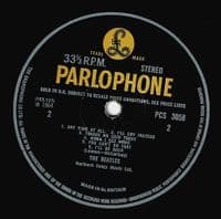 THE BEATLES A Hard Day's Night Vinyl Record LP Parlophone 1968 UK Stereo Garrod KT PCS 3058 -1/-1