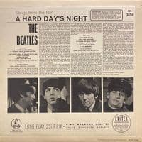 THE BEATLES A Hard Day's Night Vinyl Record LP Parlophone 1968 UK Stereo Garrod KT PCS 3058 -1/-1