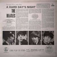 THE BEATLES A Hard Day's Night Vinyl Record LP Parlophone 1969 UK Stereo One Box PMC 1230 -1/-1 35HL