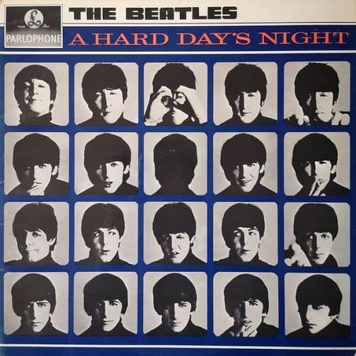 THE BEATLES A Hard Day's Night Vinyl Record LP Parlophone 1969 UK Stereo One Box PMC 1230 -1/-1 35HL