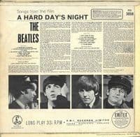 THE BEATLES A Hard Day's Night Vinyl Record LP Parlophone 1971 UK Stereo Two EMI Box PCS 3058 34GDL