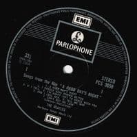 THE BEATLES A Hard Day's Night Vinyl Record LP Parlophone 1980 UK Stereo Two EMI Box Garrod -2/-4
