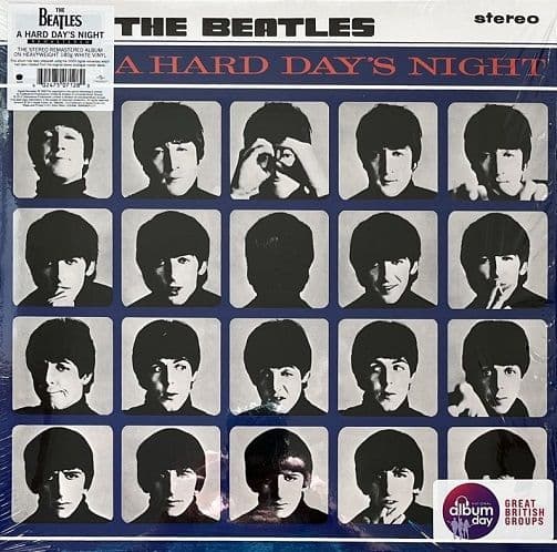 THE BEATLES A Hard Day's Night Vinyl Record LP Parlophone 2024 White Vinyl