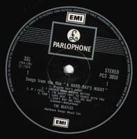 THE BEATLES A Hard Day's Night Vinyl Redord LP Parlophone 1978 UK Stereo Two Box PCS 3058 HTM -2/-3