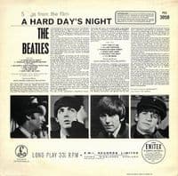 THE BEATLES A Hard Day's Night Vinyl Redord LP Parlophone 1978 UK Stereo Two Box PCS 3058 HTM -2/-3
