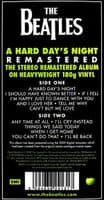 THE BEATLES A Hard Days Night Vinyl Record LP Parlophone 2012 Stereo 180g Heavyweight Remastered